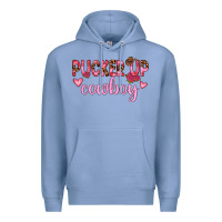 Colony Blue pucker up cowboy Premium Hoodie - JahusDesignShop