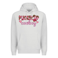 Dove Grey pucker up cowboy Premium Hoodie - JahusDesignShop