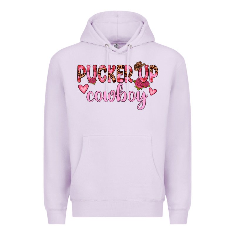 Pucker Up Cowboy Premium Hoodie by JahusDesignShop | Teevron