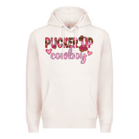 Pale Pink pucker up cowboy Premium Hoodie - JahusDesignShop