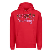 Red pucker up cowboy Premium Hoodie - JahusDesignShop