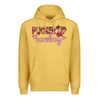 Antique Gold pucker up cowboy Premium Hoodie - JahusDesignShop