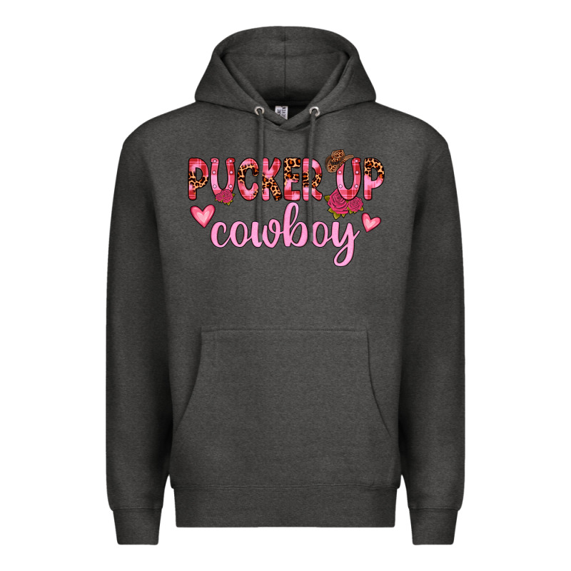 Pucker Up Cowboy Premium Hoodie by JahusDesignShop | Teevron