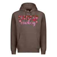Coffee pucker up cowboy Premium Hoodie - JahusDesignShop