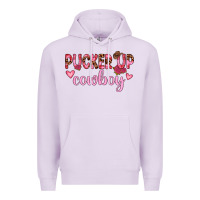 Lilac pucker up cowboy Premium Hoodie - JahusDesignShop