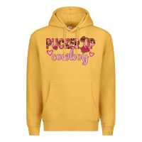 Mustard pucker up cowboy Premium Hoodie - JahusDesignShop