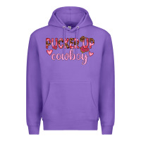 Purple pucker up cowboy Premium Hoodie - JahusDesignShop