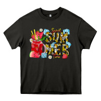 Asphalt sweet summer time Heavy Core Tee - CowhideDigitalArt