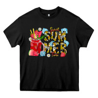 Black sweet summer time Heavy Core Tee - CowhideDigitalArt