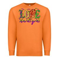 Carrot love with crawfish mardi gras Premium Sweatshirt - RanaPortraitStore