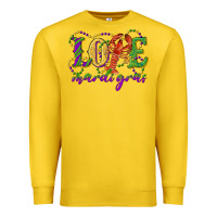 Lemon love with crawfish mardi gras Premium Sweatshirt - RanaPortraitStore
