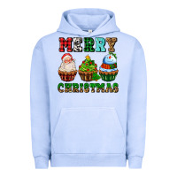 Pigment Grape Ice merry christmas with cupcakes Urban Hoodie - AdoDesignShop