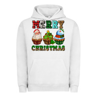 Pigment Lunar Rock merry christmas with cupcakes Urban Hoodie - AdoDesignShop