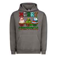 Pigment Tornado merry christmas with cupcakes Urban Hoodie - AdoDesignShop