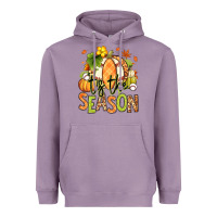 Lavender Tis' the season Fall American Football Heavyweight Hoodie - RanaPortraitStore