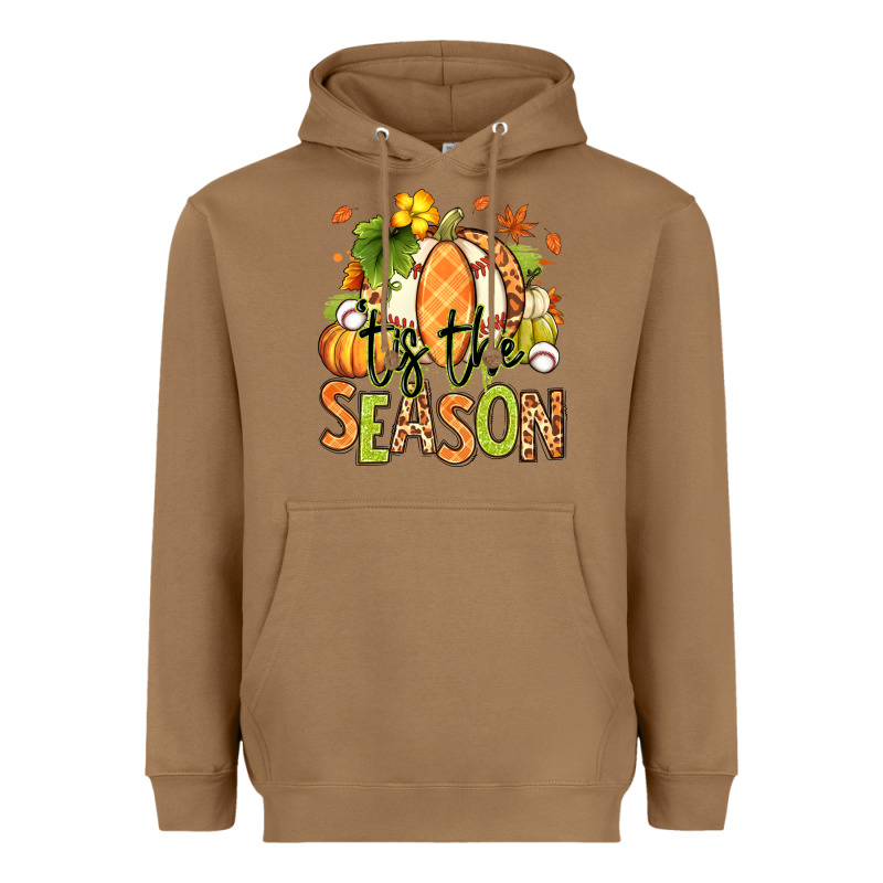Tis' The Season Fall American Football Heavyweight Hoodie by RanaPortraitStore | Teevron