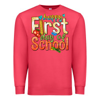 Cardinal happy first day of school Premium Sweatshirt - texasbilliewilder