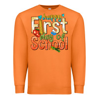 Carrot happy first day of school Premium Sweatshirt - texasbilliewilder