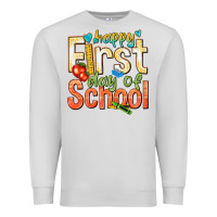 Dove Grey happy first day of school Premium Sweatshirt - texasbilliewilder
