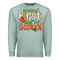 Seafoam happy first day of school Premium Sweatshirt - texasbilliewilder