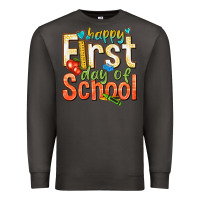 Smoke happy first day of school Premium Sweatshirt - texasbilliewilder