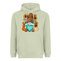 Matcha Western Fall gnome Heavyweight Hoodie - RanaPortraitStore