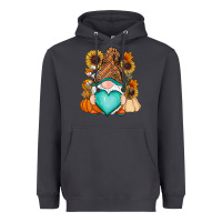 Smoke Western Fall gnome Heavyweight Hoodie - RanaPortraitStore
