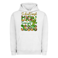 Pigment Lunar Rock I don't need luck I've got Jesus Urban Hoodie - Jasminsmagicworld