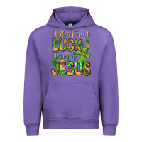 Tulip I don't need luck I've got Jesus Urban Hoodie - Jasminsmagicworld