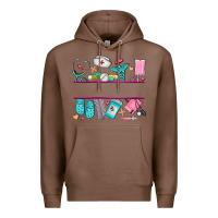 Chestnut nurse elements with costom name Premium Hoodie - AdoDesignShop