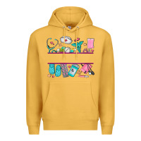 Mustard nurse elements with costom name Premium Hoodie - AdoDesignShop