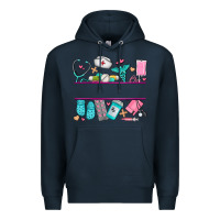 Navy nurse elements with costom name Premium Hoodie - AdoDesignShop
