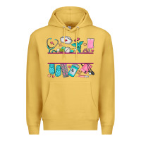 Antique Gold nurse elements with costom name Premium Hoodie - AdoDesignShop
