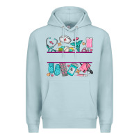 Blue Mist nurse elements with costom name Premium Hoodie - AdoDesignShop