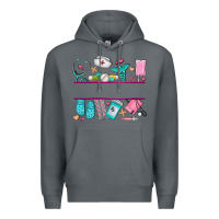 Rock nurse elements with costom name Premium Hoodie - AdoDesignShop