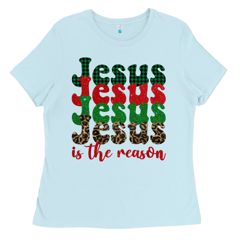 Jesus Is The Reason Ladies Tee by BarkalooDesign | Teevron