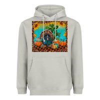 Moon Dust Western Fall Thanksgiving Turkey Heavyweight Hoodie - RanaPortraitStore