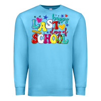 Ocean Blue happy last day of school Premium Sweatshirt - texasbilliewilder