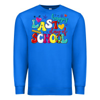 True Royal happy last day of school Premium Sweatshirt - texasbilliewilder