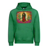 Emerald western our lady of guadalupe Urban Hoodie - JahusDesignShop