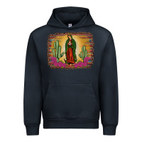 Navy western our lady of guadalupe Urban Hoodie - JahusDesignShop
