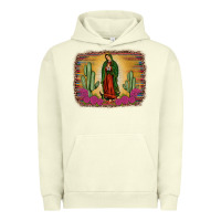 Pigment Pistachio western our lady of guadalupe Urban Hoodie - JahusDesignShop