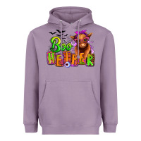 Lavender Boo Heifer baby Cow Heavyweight Hoodie - RanaPortraitStore