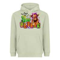 Matcha Boo Heifer baby Cow Heavyweight Hoodie - RanaPortraitStore