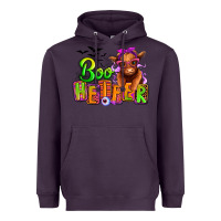 Plum Boo Heifer baby Cow Heavyweight Hoodie - RanaPortraitStore