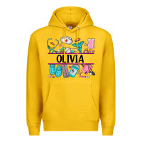 Lemon nurse elements with costom name Premium Hoodie - AdoDesignShop