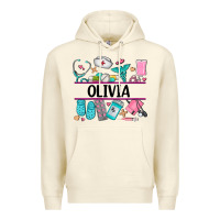 Sandshell nurse elements with costom name Premium Hoodie - AdoDesignShop