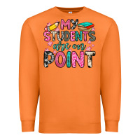 Carrot my students are on point Premium Sweatshirt - Zillion Design Studio