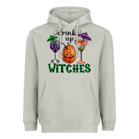 Drink Up Witches Halloween Heavyweight Hoodie | Teevron