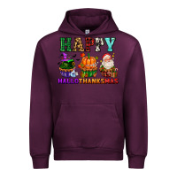 Mauve Wine happy hallothanksmas with cupcakes Urban Hoodie - AdoDesignShop